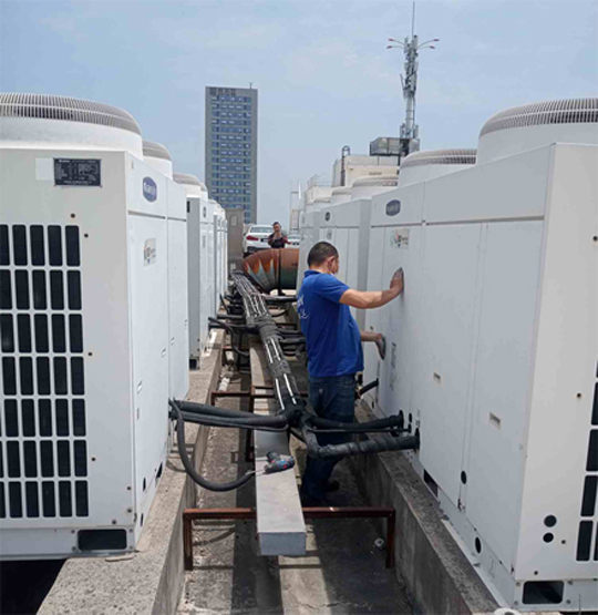 龙里中央空调制热和不制冷系统维修方法